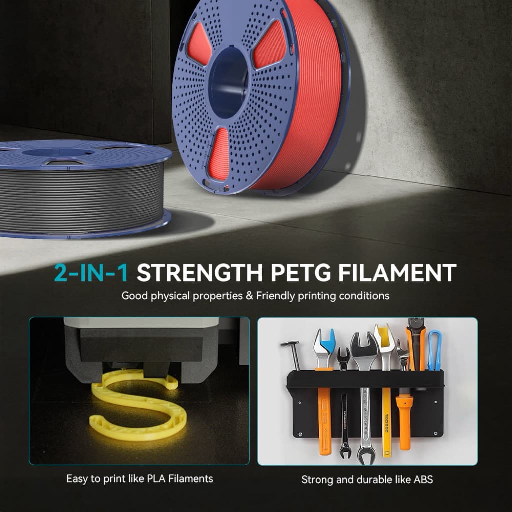 Sunlu PETG เส้นพลาสติกPETG 3D Printer Filament รูปที่ 3
