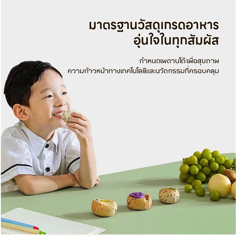 แผ่นรองโต๊ะ PU กันน้ำ กันคราบมัน เช็ดทำความสะอาดง่าย แผ่นรองซิลิโคน/PVC สำหรับคอมพิวเตอร์หรือโต๊ะอาหาร รูปที่ 9