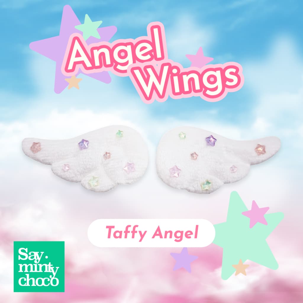 saymintychoco ° Angel Wings | Hair Accessories Clip กิ๊บติดผม เข็มกลัด ปีกนางฟ้า กิ๊บนางฟ้า รูปที่ 3
