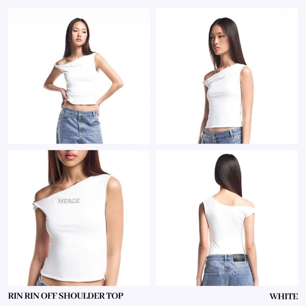 Merge Official - Rin Rin Off Shoulder Top รูปที่ 2