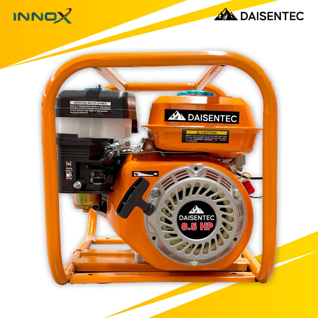 DAISENTEC - เครื่องสูบน้ำเบนซิน 2 3 นิ้ว 8.5 แรง 4 จังหวะสตาร์ทง่าย ปั๊มชนเครื่อง เครื่องยนต์สูบน้ำ เครื่องสูบน้ำ รูปที่ 9