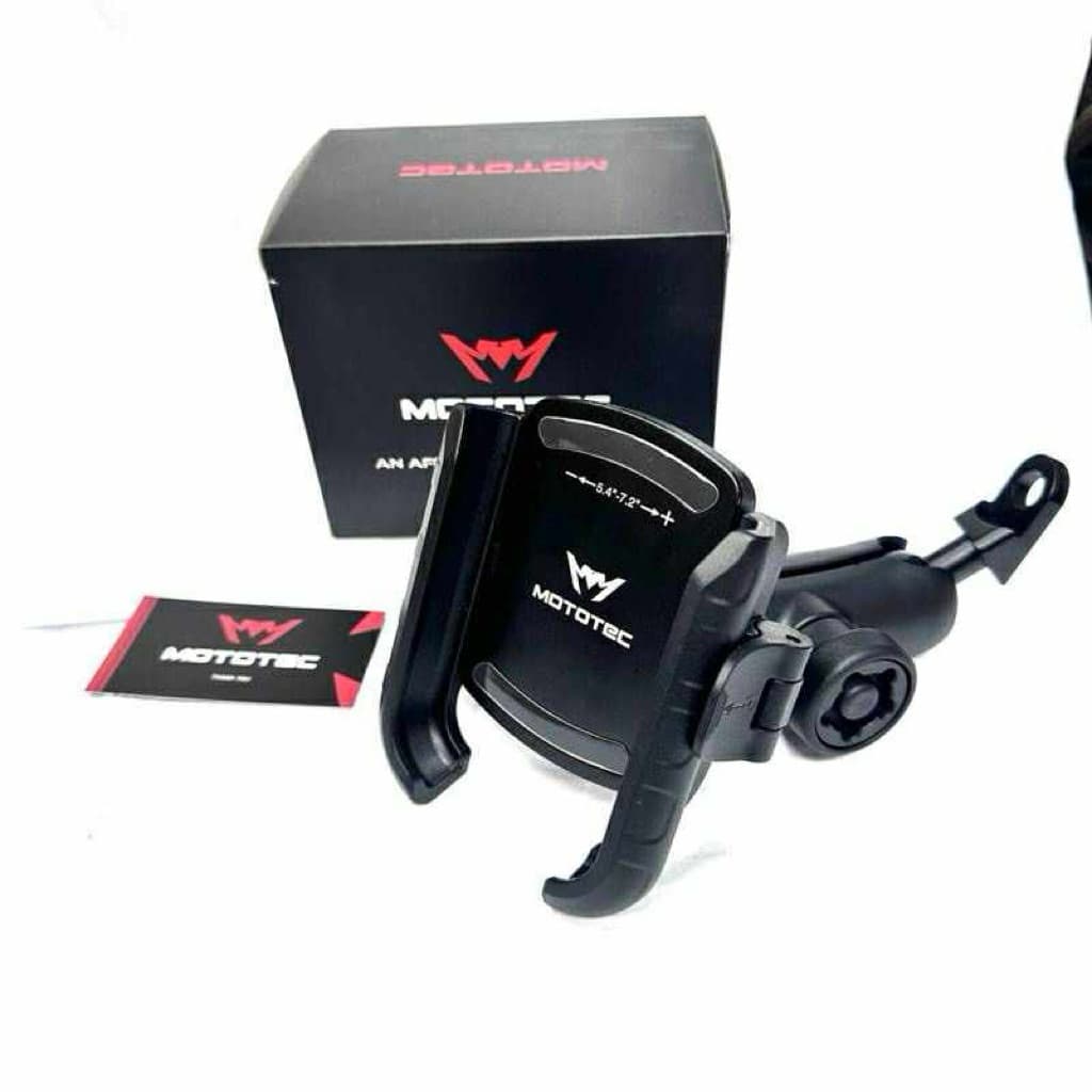 MOTOTEC MT-QD04 ที่จับมือถือติดมอเตอร์ไซค์ขายาว ที่จับโทรศัพท์มอเตอร์ไซค์ ทีวางมือถือมอไซค์ขายาว รูปที่ 5