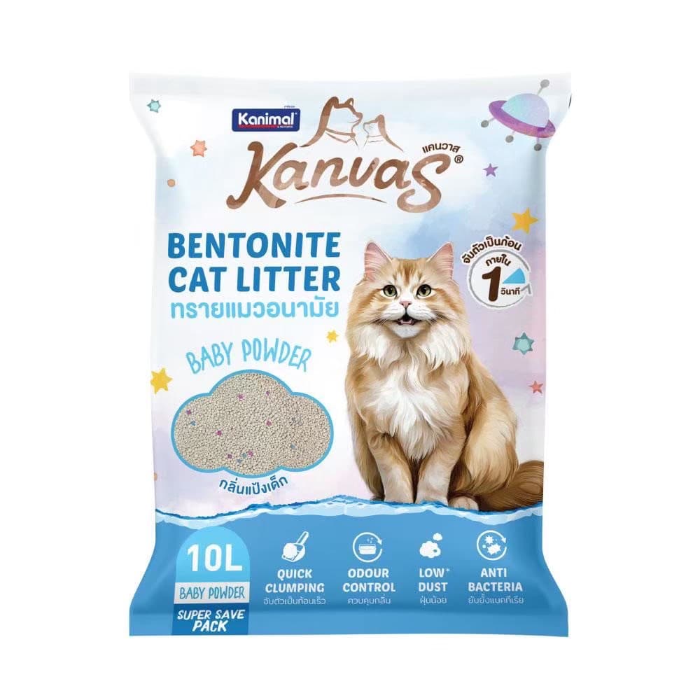 Kanimal Kanvas Bentonite Cat Litter คานิมอล ทรายเบนโทไนท์ จับก้อนไว รูปที่ 6