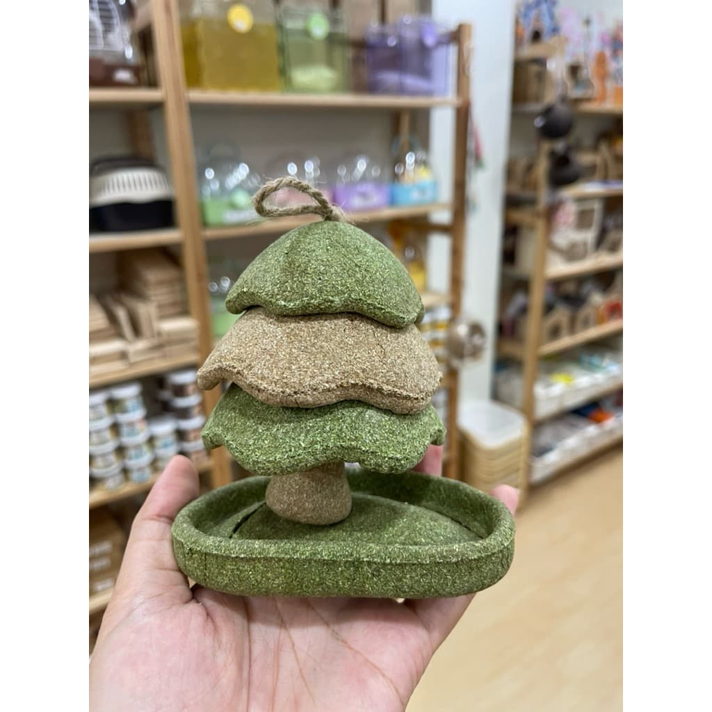 แทะ ลับฟัน ของตกแต่งกรงลับฟันได้รวมหลายยี่ห้อ carno rodizoo ป่าสน ต้นสน ลูกโอ๊ค ดอกไม้ น้ำพุ กระบองเพชร ลูกประคำ รูปที่ 4