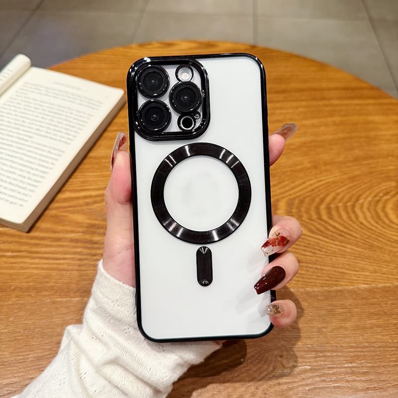อัลลอยด์ Magnetic Case for iPhone 16 15 14 13 12 Pro Max Plus แม่เหล็ก ซองใส่โทรศัพท์ เคส สำหรับ ไอโฟน รูปที่ 7