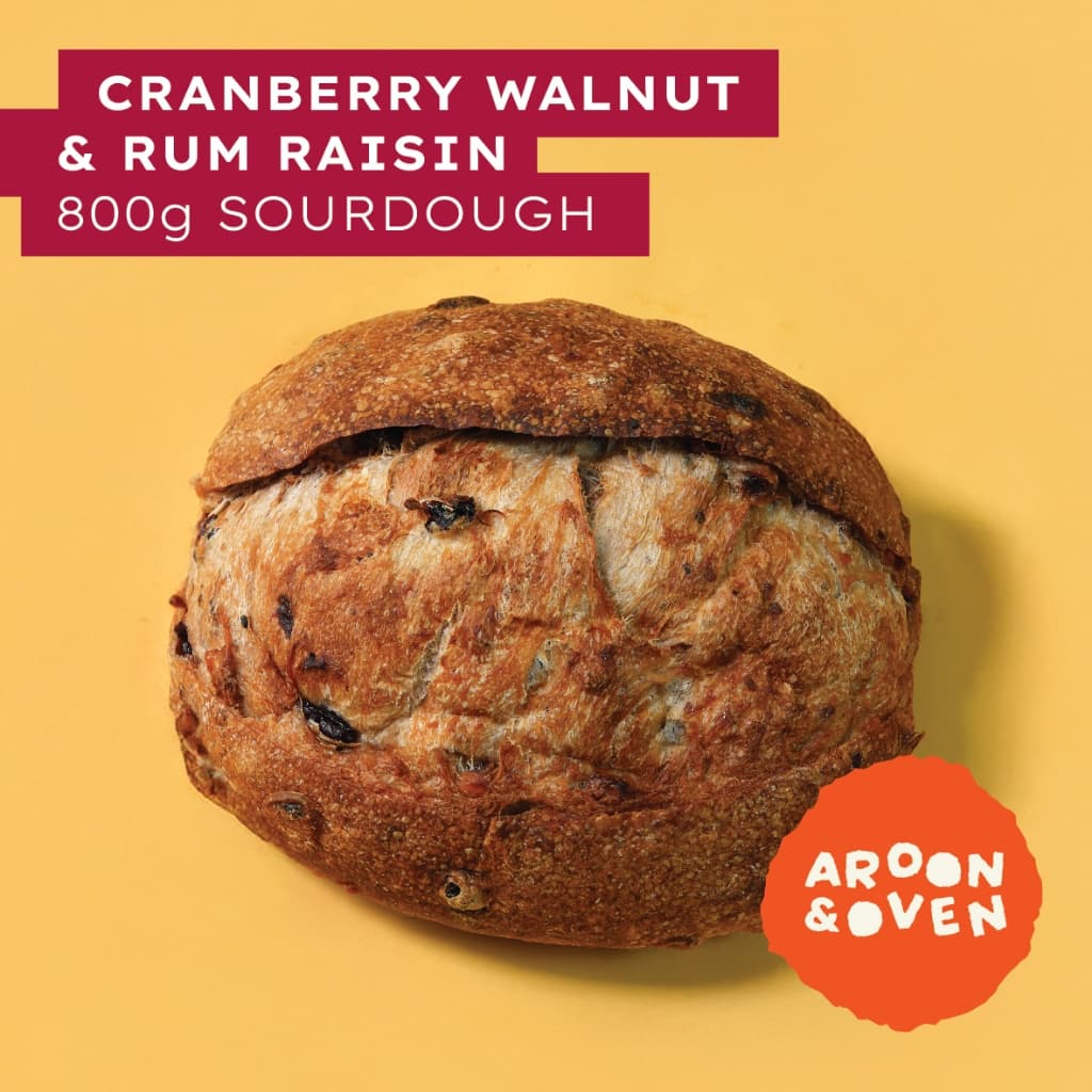 Cranberry Walnut Sourdough : Wholewheat 800g & 400g ไม่มี alcohol รูปที่ 3