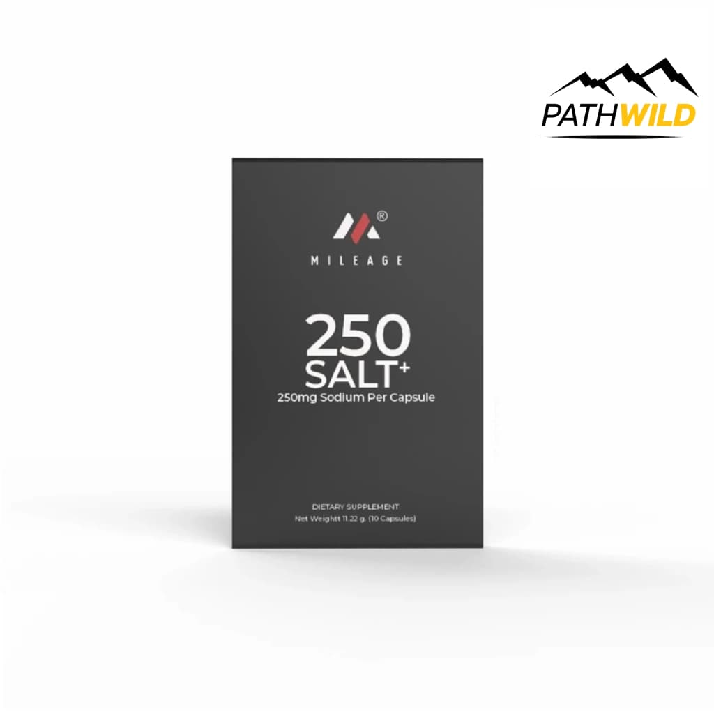 MILEAGE 250 SALT+ ELECTROLYTE CAPSULES เกลือแร่ชนิดเม็ด แบบแคปซูล สำหรับเล่นกีฬา ออกกำลัง เพื่อเติมเกลือแร่ รูปที่ 3
