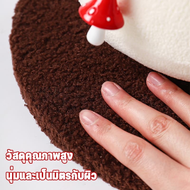 รูปร่างเห็ด ที่ลับเล็บแมว คอนโดแมว ทนต่อการขีดข่วน ไม่ครอบครองพื้นที่ เสาลับเล็บ แร็คปีนแมว ดีไซน์เห็ดมาริโอ้น่ารักน่าเล รูปที่ 3