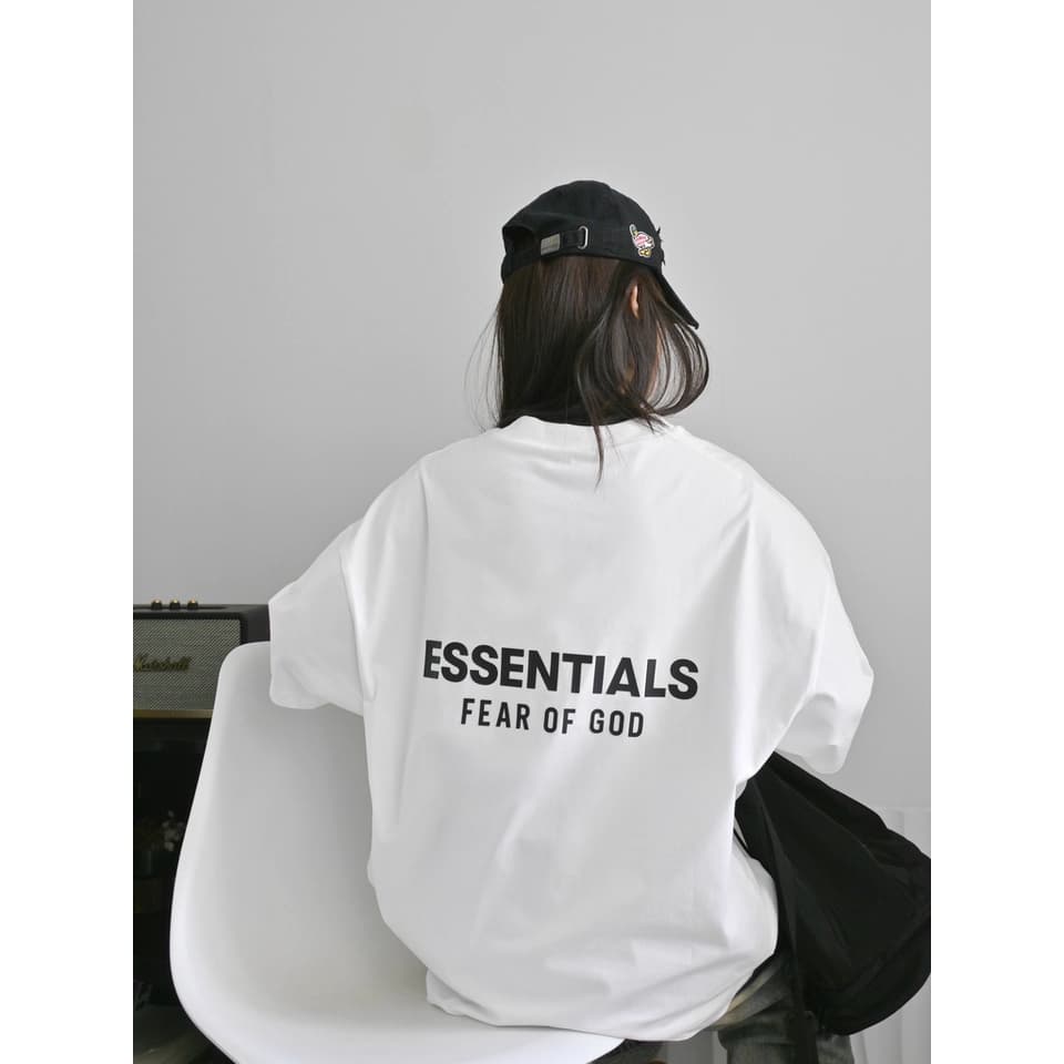 เสื้อยืด Essentials Fear Of God Classic Short Sleeve Tee T-Shirt รูปที่ 5
