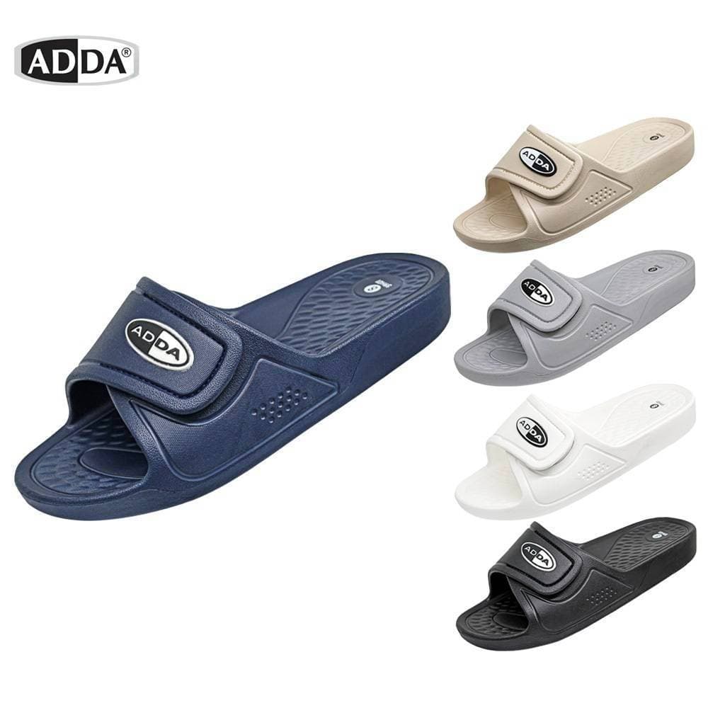 ADDA รองเท้าแตะ รองเท้าลำลอง แบบสวม สำหรับหญิงและชาย รุ่น 59H01-W1+M1 ด่วน รูปที่ 1