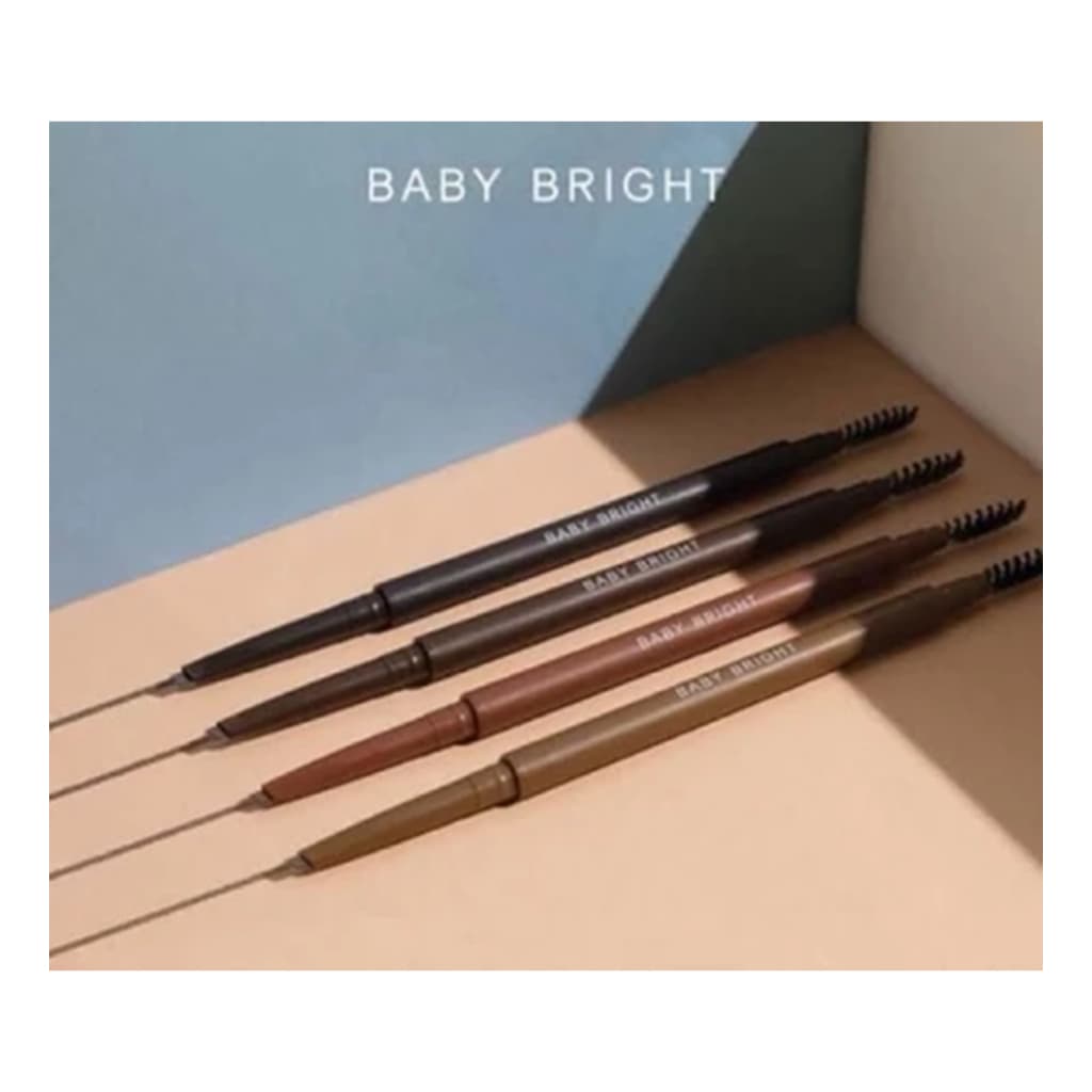 ดินสอเขียนคิ้ว เบบี้ไบร์ท ไทรแองเกิล สลิม บราวเพนซิล Baby Bright Triangle Slim Brow Pencil รูปที่ 8
