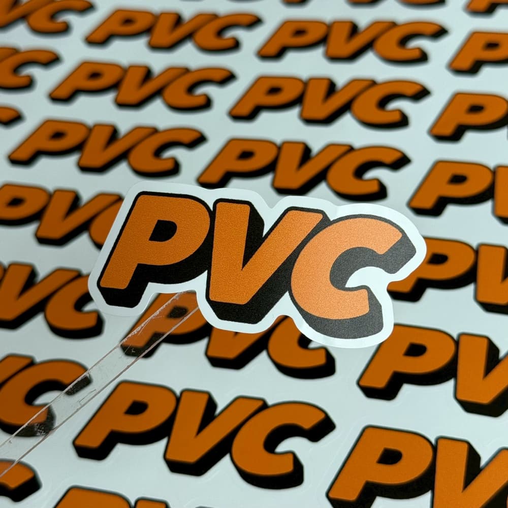 สติ๊กเกอร์ฉลากสินค้า PVC พื้นขาว ขนาด A3+ ฟรีออกแบบ ส่งด่วน รูปที่ 2