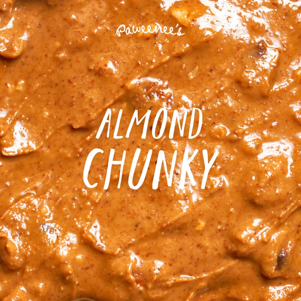เนยถั่ว Natural Almond Butter อัลมอนด์ 100% ไม่ใส่น้ำตาล น้ำมัน เกลือ 220 g. | Paweenee’s รูปที่ 6