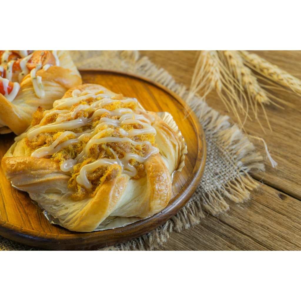 ไก่หยองสำหรับทำเบเกอรี่คู่น้ำสลัดโบราณ 450 กรัม เพียวฟู้ดส์ แซนวิชไก่หยอง มีฮาลาล รูปที่ 7