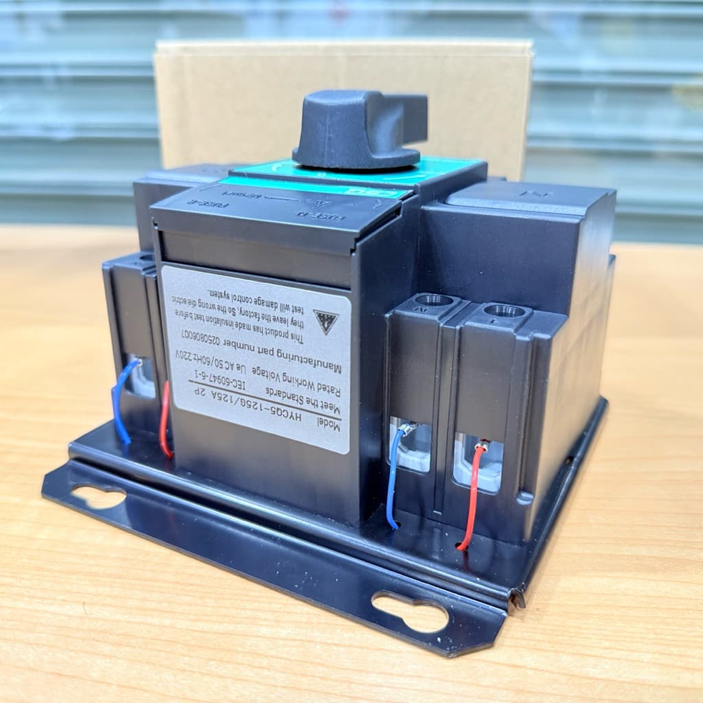 ATS CSQ 220V-240V Single Phase 125A / Automatic Transfer Switch สวิตซ์สลับแหล่งจ่ายไฟอัตโนมัติ รูปที่ 6