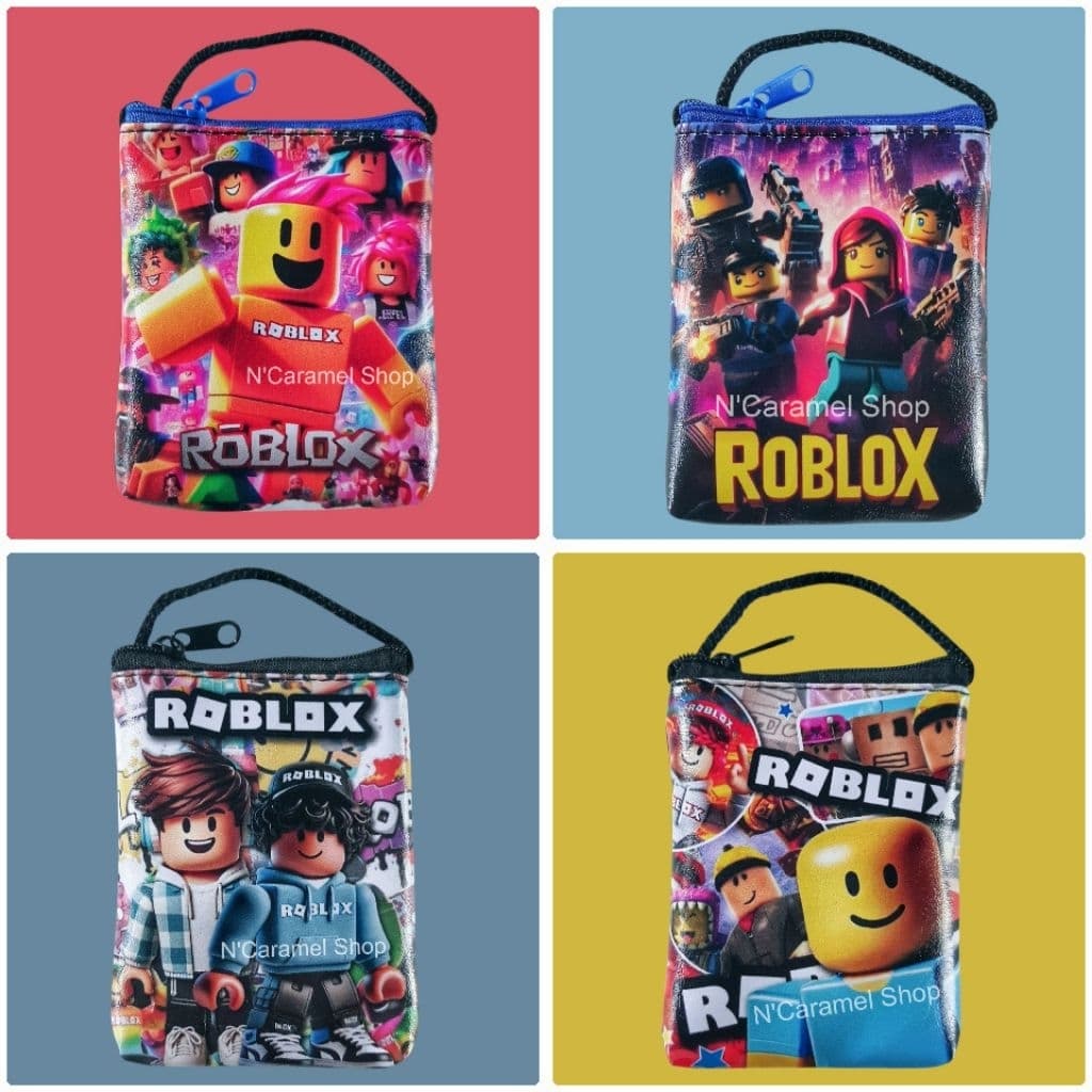กระเป๋าใส่เครื่องเขียนเด็ก และ กระเป๋าคล้องคอ R-o-b-l-o-x สินค้า ในไทย รูปที่ 3