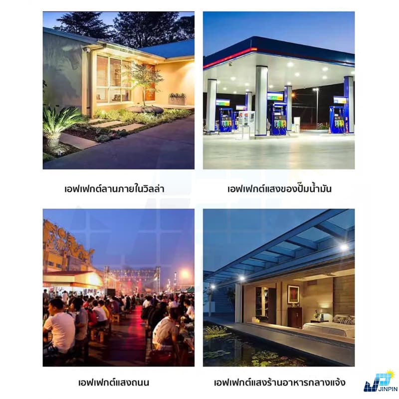 Solar Light New -70000w แสงไฟสีขาว ไฟพลังงานแสงอาทิตย์ LED 156 ดวง รูปที่ 6