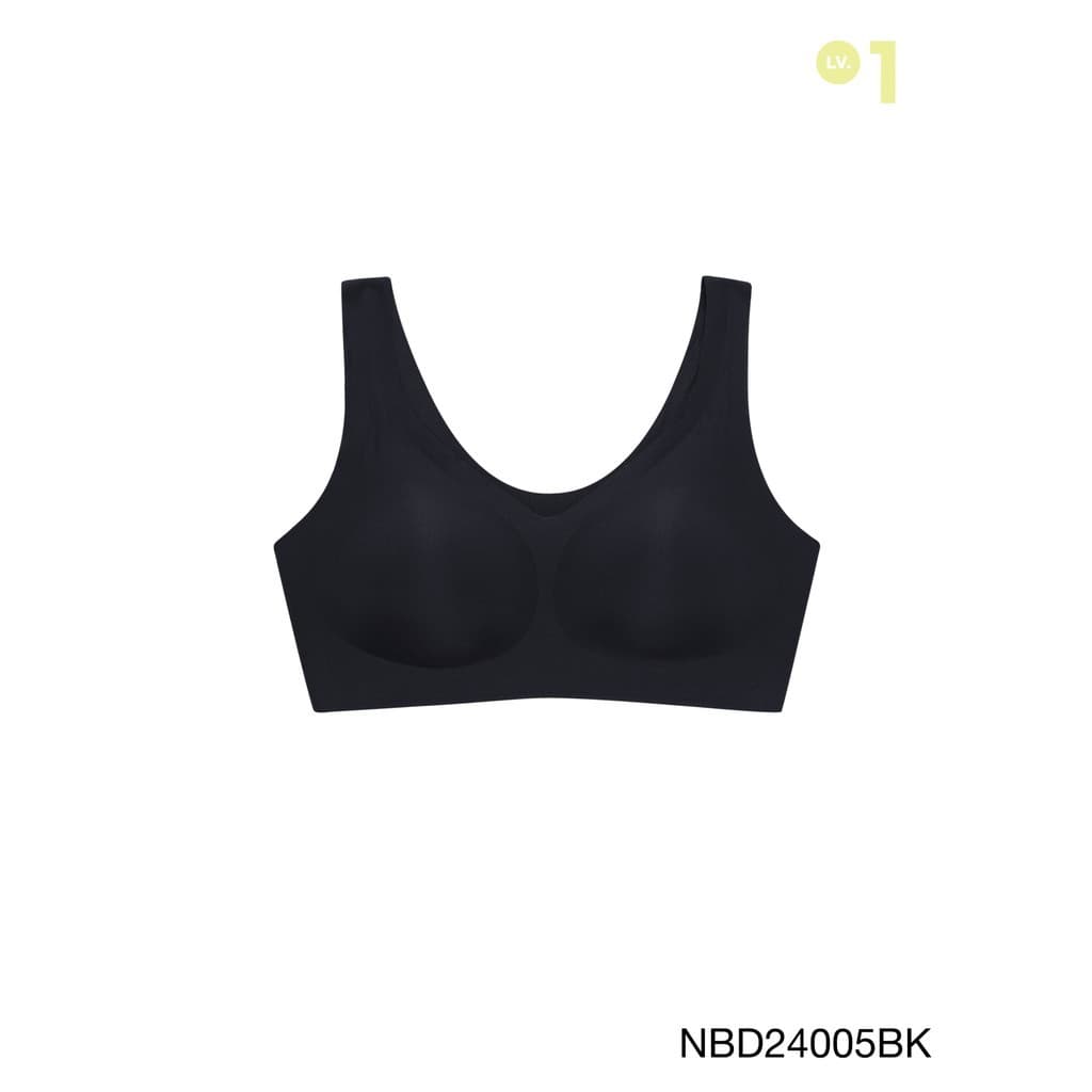 Sabina เสื้อชั้นใน Perfect Bra Level 1 ไร้ตะเข็บ ไร้โครง รหัส NBD24005BK - สีดำ รูปที่ 2