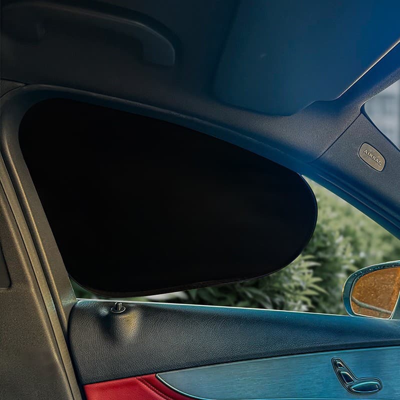 ม่านบังแดดรถยนต์ ม่านบังแดดด้านข้าง กันแดด กันUV ป้องกันแสงสะท้อน พับ ม่านบังแดดหน้าต่างด้านข้าง รูปที่ 6