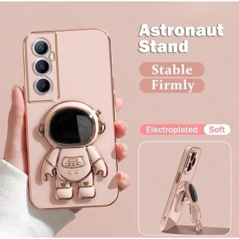 เคส อวกาศ ขาตั้ง สำหรับ samsung A16 A27 A36 A57 A37 A56 A25 A15 A17 A35 A55 S24FE S25FE อวกาศ ขาตั้งได้ แบบนิ่ม สวยหรู รูปที่ 2