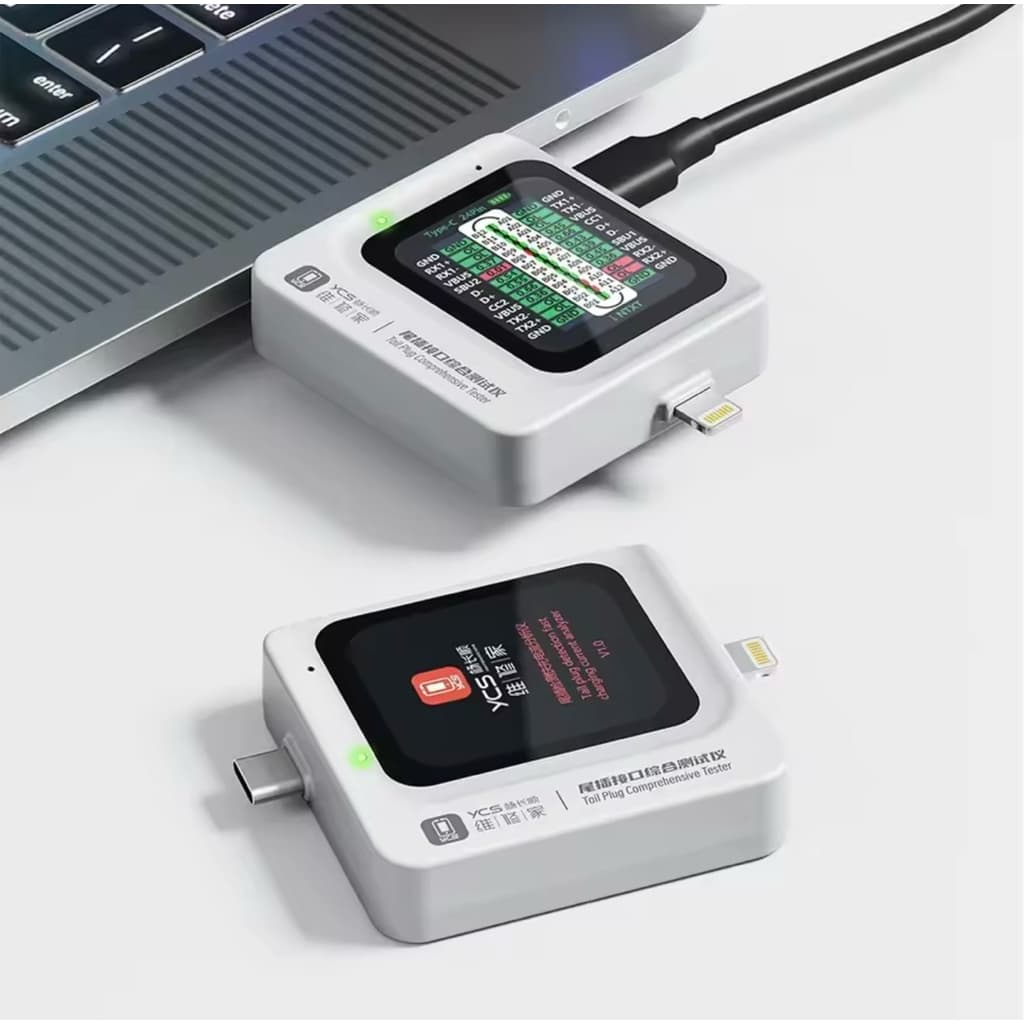 YCS TNS360 สําหรับ IOS โทรศัพท์มือถือปลั๊กที่ครอบคลุมเครื่องตรวจจับ 30V ~ 5A รูปที่ 5