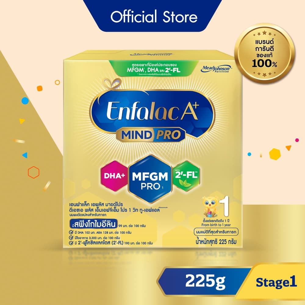 นมผง เอนฟาแล็ค เอพลัส มายด์โปร สูตร1 Enfalac A+ MindPro Stage1 รูปที่ 1