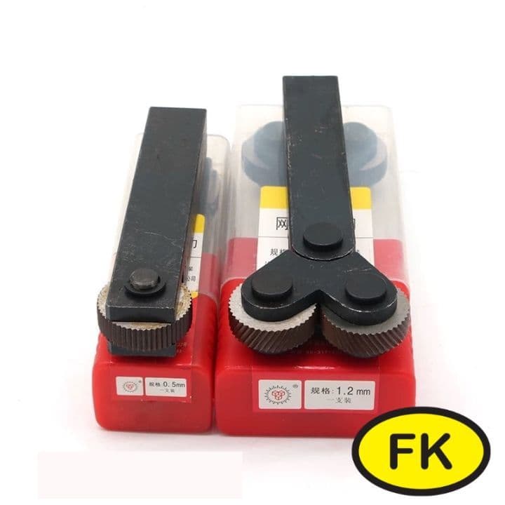 ลูกกลิ้งพิมพ์ลาย- Knurling Tool แบบ 2 หัว รูปที่ 7