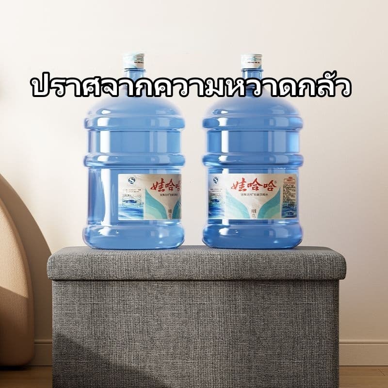 กล่องเก็บของผ้าลินิน สตูลโซฟา กล่องใส่ของ ขนาดใหญ่ พับได้ แข็งแรง สำหรับห้องนอน/ห้องนั่งเล รูปที่ 3