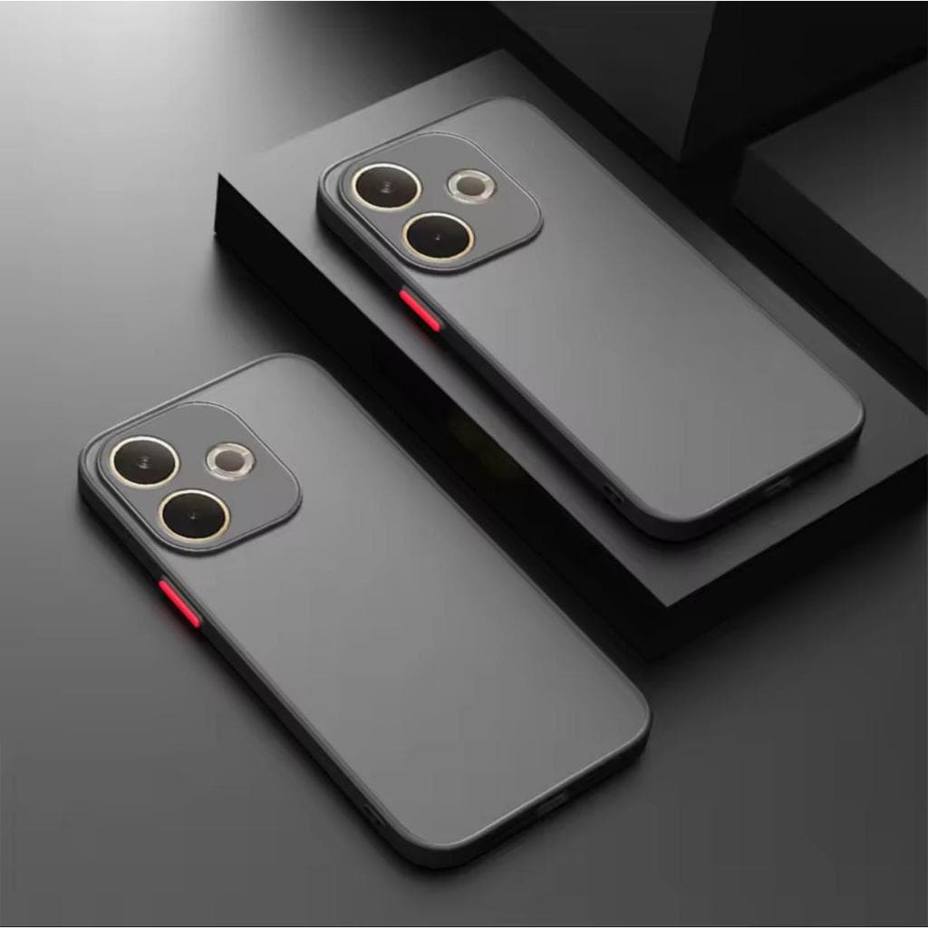 เคสขอบสีหลังด้าน สำหรับ Oppo A6Pro Reno14 Pro Reno14F A5I A5 A5x A5pro A3 A3X A79 Reno11F เคสกันกระแทก รูปที่ 1