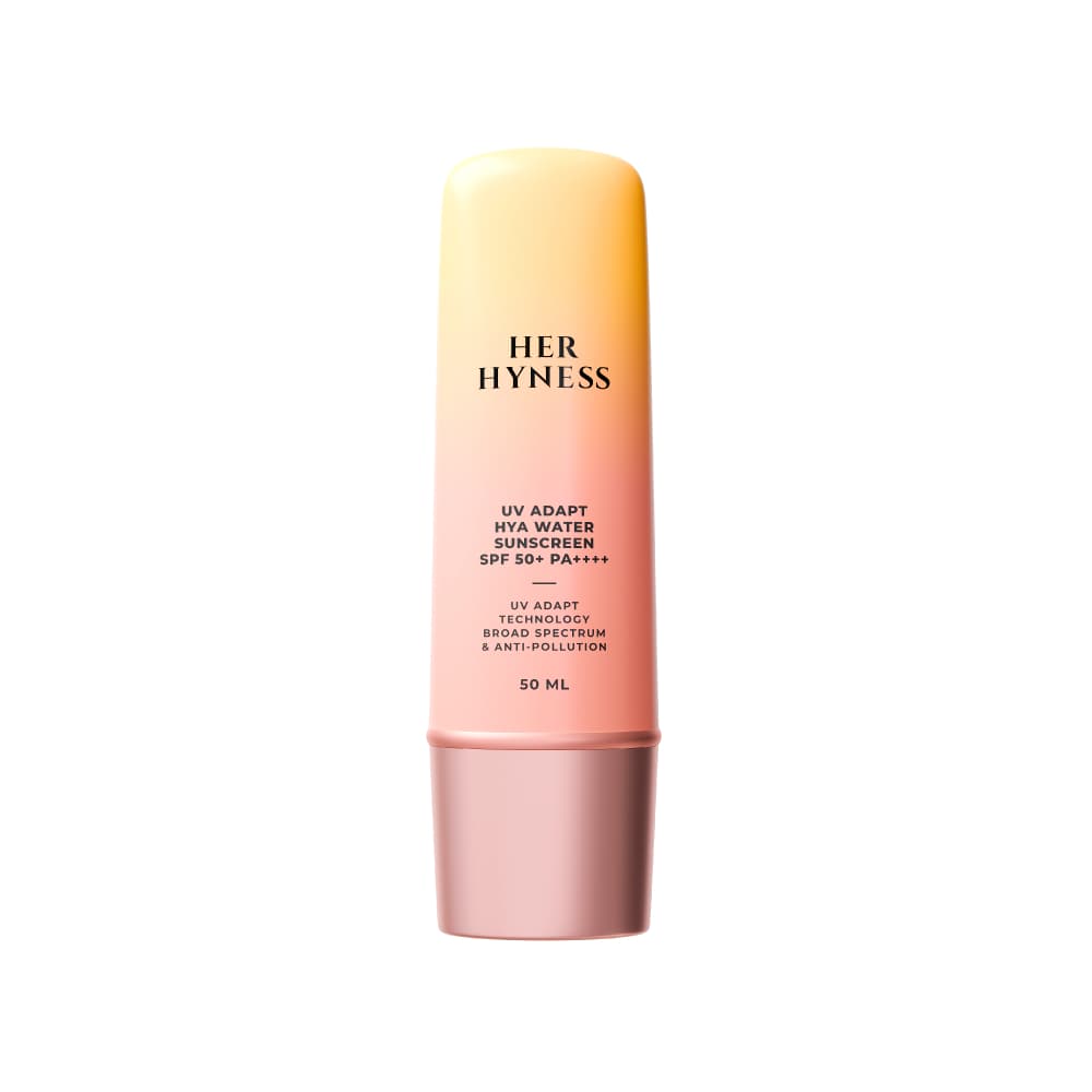 HER HYNESS UV ADAPT SUNSCREEN 50ML กันแดดอัจฉริยะ กันเหงื่อ เนื้อน้ำ สบายผิว 50 มล. รูปที่ 8