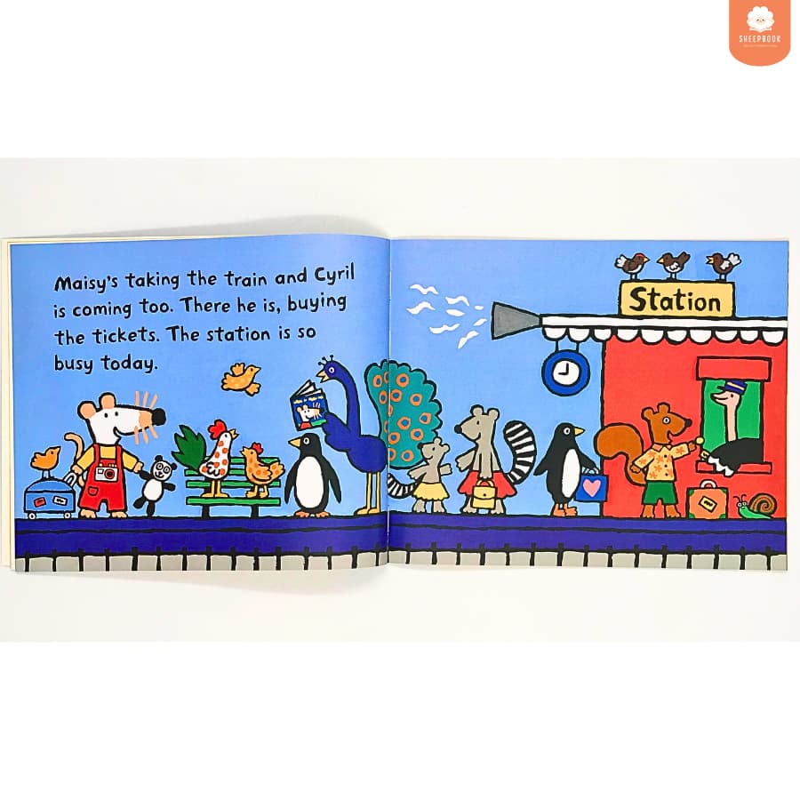 นิทานภาพปกอ่อน Maisy goes on holiday J3F5 รูปที่ 2