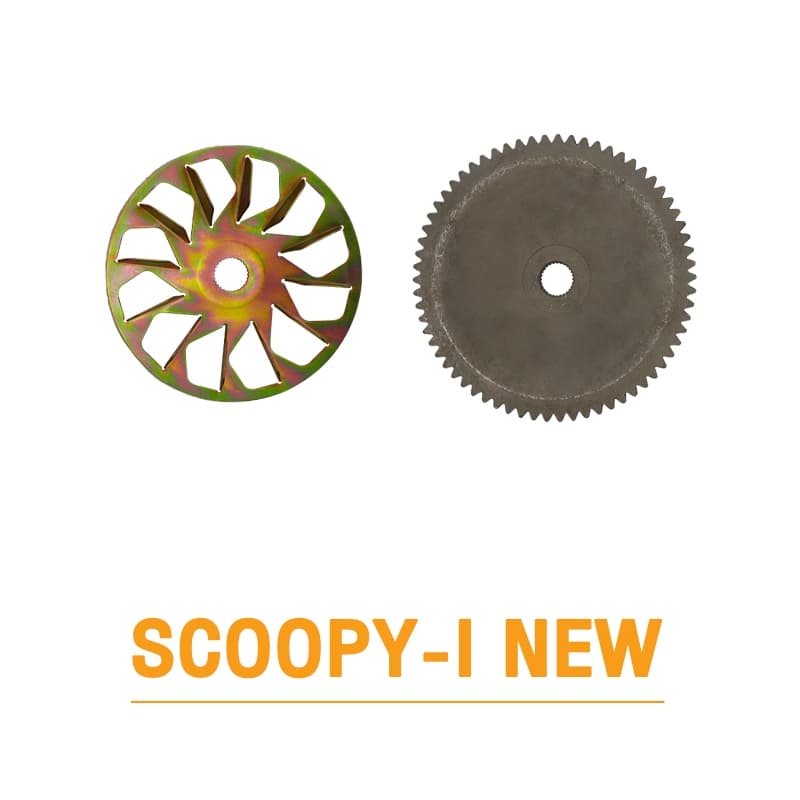 ล้อขับสายพานหน้า ตัวนอก SCOOPY-I NEW ชามใบพ้ดหน้านอก ​ รูปที่ 2