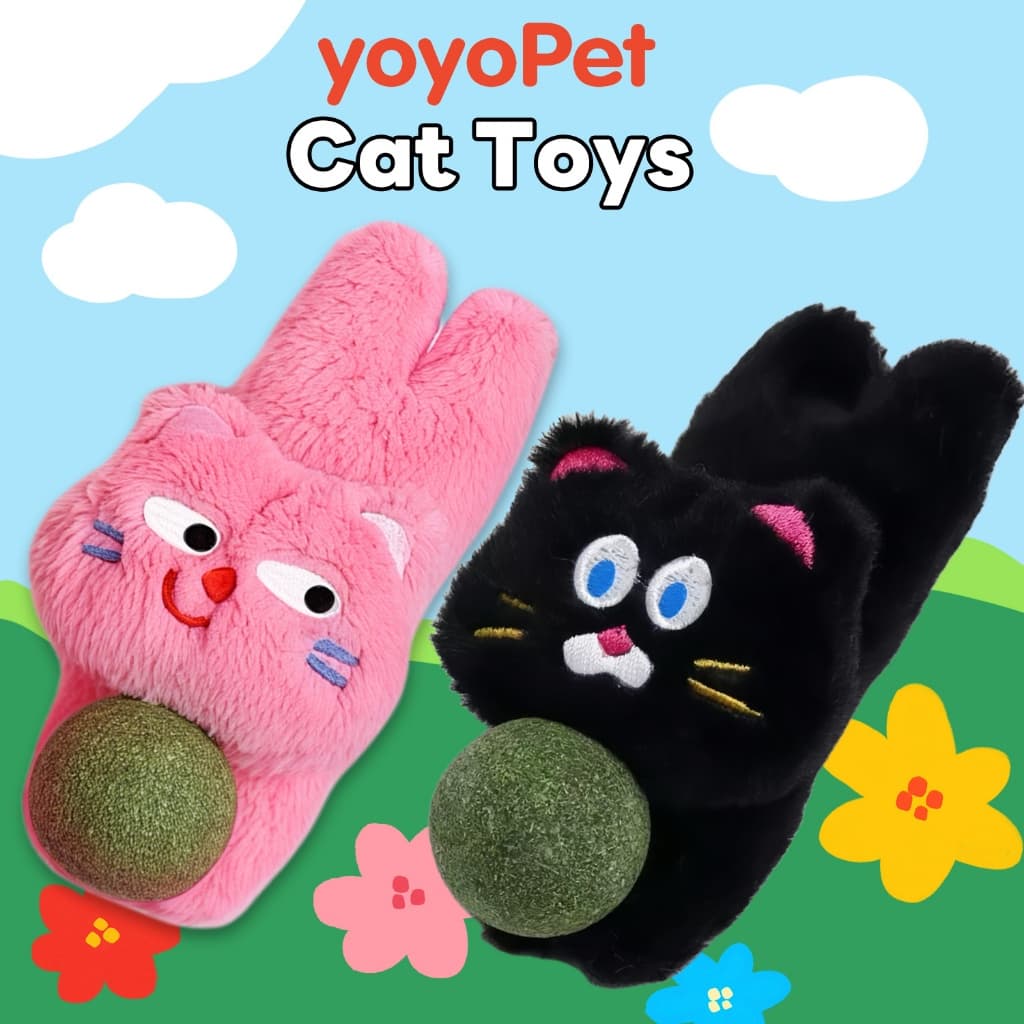 yoyopet : ของเล่นแมว กัญชาแมว Catnip ตุ๊กตาแมว ดีไซน์น่ารัก ของเล่นสัตว์เลี้ยง นุ่ม น่ารัก แมวติดใจ รูปที่ 3