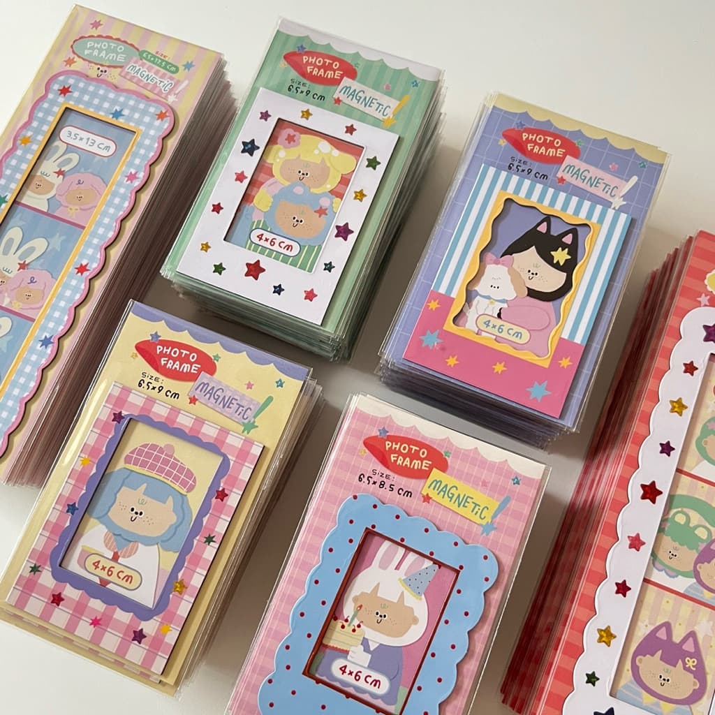 Photo frame magnetic กรอบรูปแม่เหล็ก แม่เหล็กติดตู้เย็น รูปที่ 5