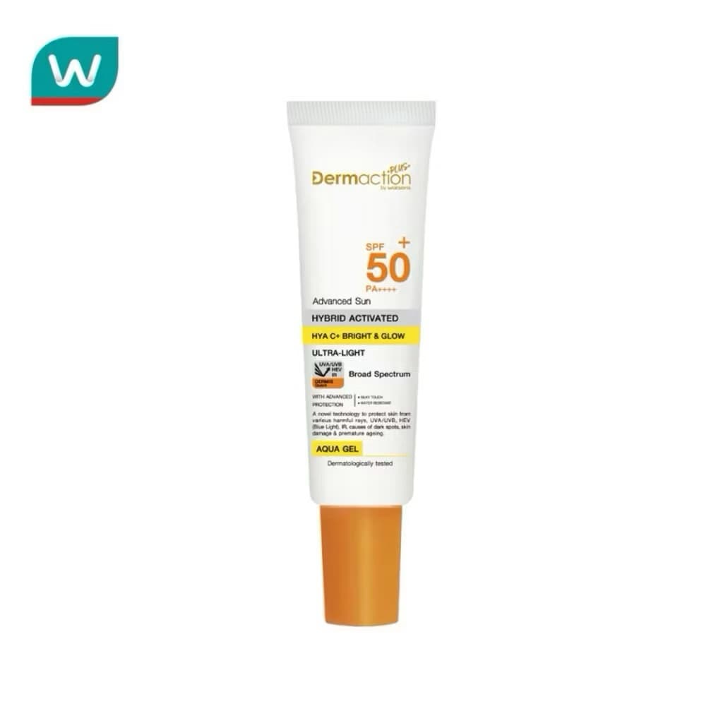 ครีมกันแดด เดอมาแอคชัน 20ml ใช้ดี สบายผิว Dermaction Advanced Sun Solar Barrier Water Drop Cream Gel SPF50+ PA+++ รูปที่ 2