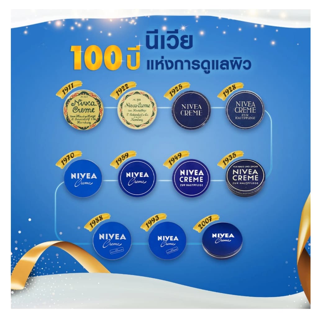 นีเวีย ครีม Nivea cream ตลับน้ำเงิน รูปที่ 4