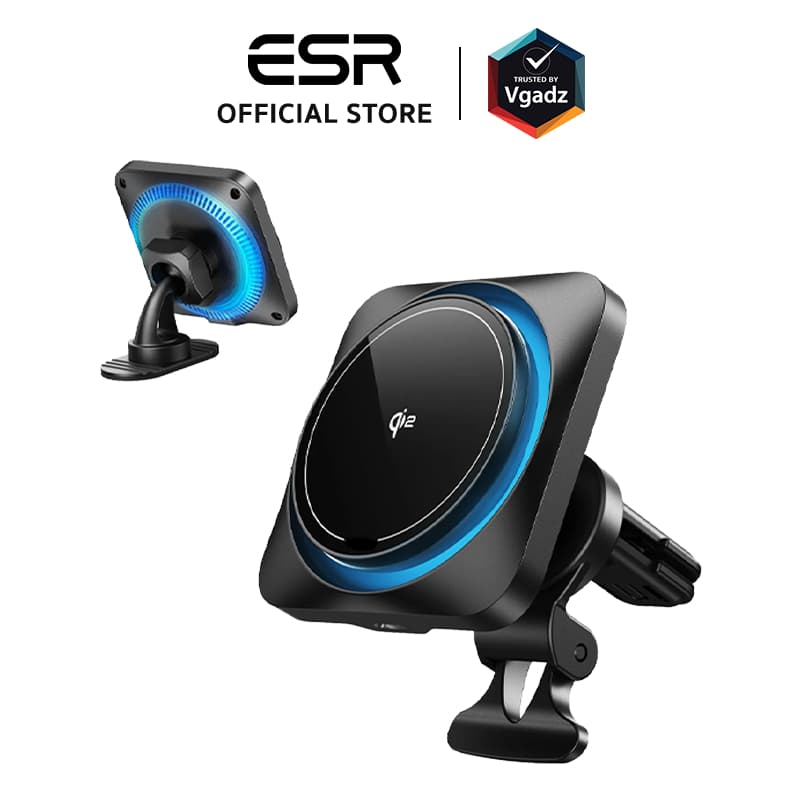 ESR - แท่นชาร์จไร้สายในรถ รุ่น Qi2 Wireless Car Charger with CryoBoost รูปที่ 1