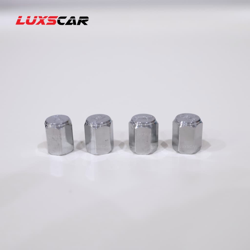 Luxscar จุกลมรถ สีเงิน รูปที่ 4