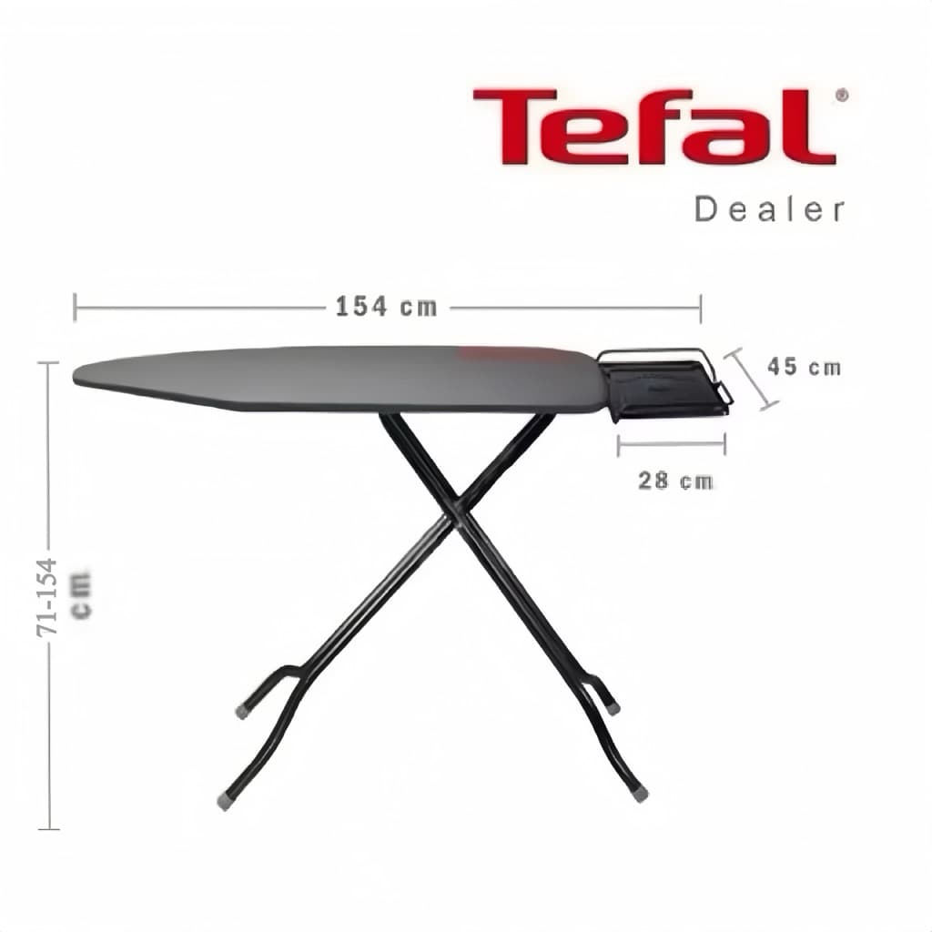 TEFAL โต๊ะรีดผ้าขนาด 154 x 15 x 40 cm. รุ่น TI3010E0 ‼ มีของแถมทุกออเดอร์ รูปที่ 4