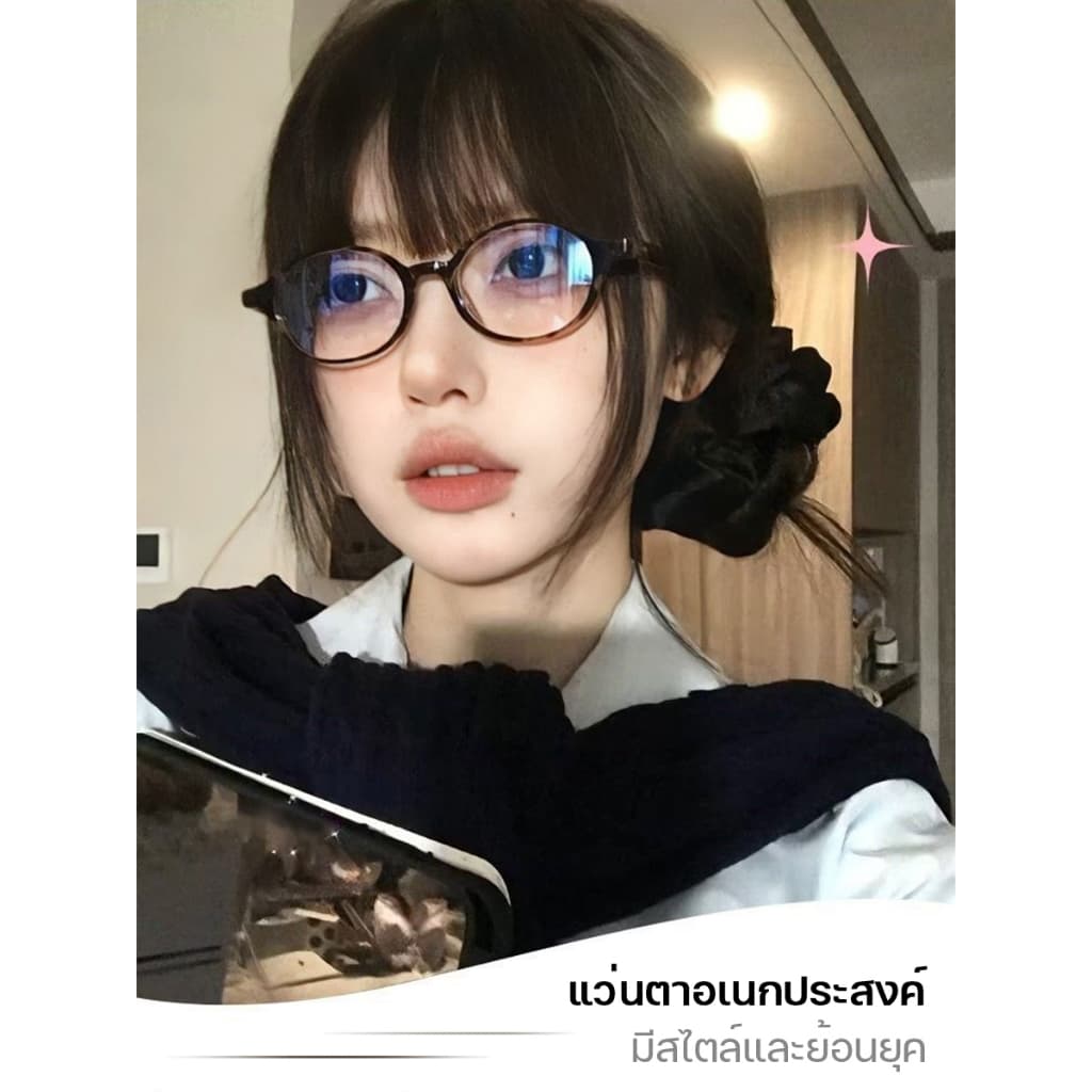 แว่นตาสายตาสั้น เลนส์ออโต้ UV400 เปลี่ยนสีโดยอัตโนมัติ แว่นตากรองแสง ภายใต้ดวงอาทิตย์ แว่นตาเปลี่ยนสี แว่นตา แว่นแฟชั่น รูปที่ 3
