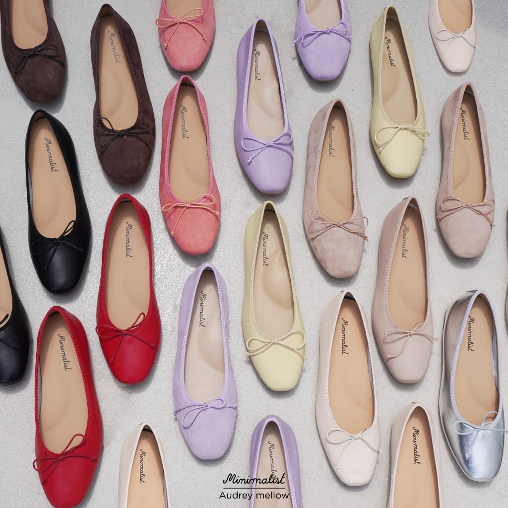 𝐌𝐈𝐍𝐈𝐌𝐀𝐋𝐈𝐒𝐓 รองเท้าคัทชูส้นสูงหนังแกะ รุ่น Audrey mellow หนังนิ่ม น้ำหนักเบา สบายเท้า สไตล์สาวปารีเซียง รูปที่ 8