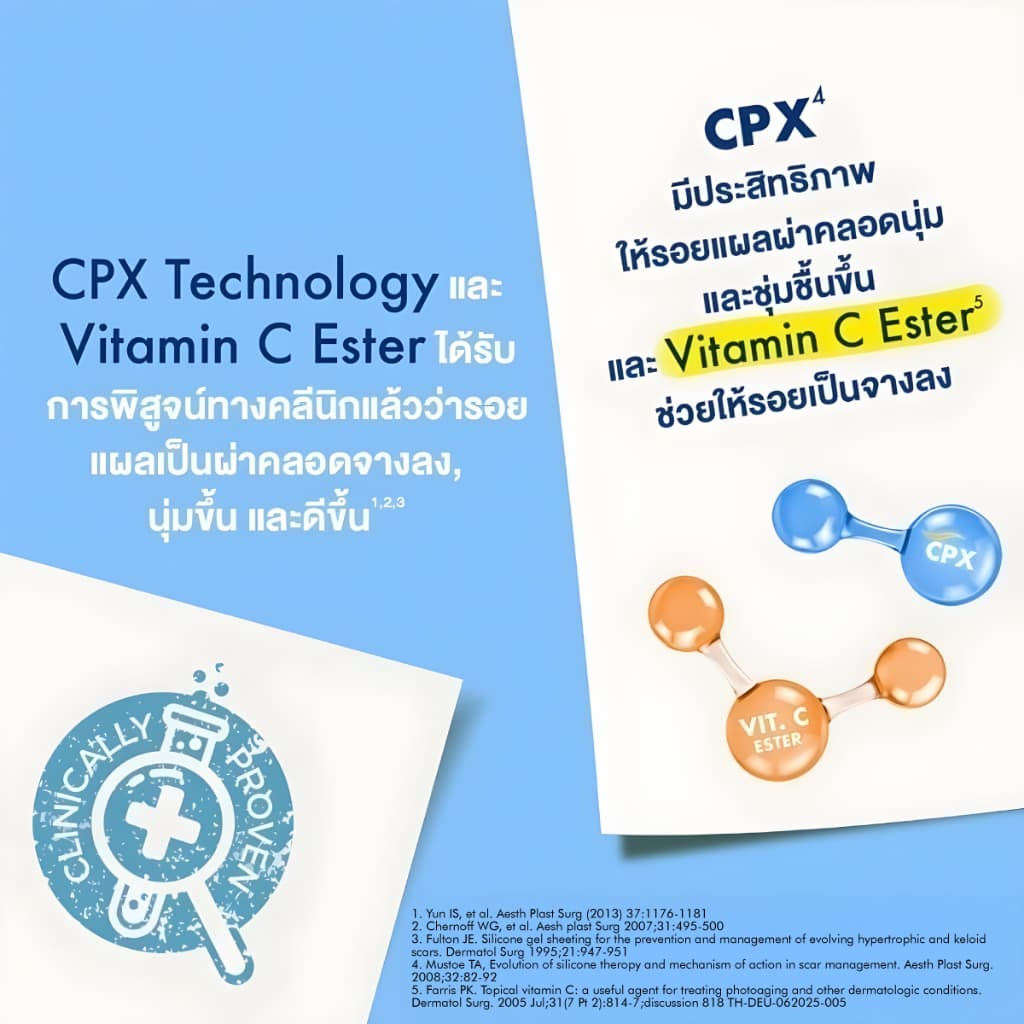 Dermatix Ultra Gel เดอร์มาติกซ์ อัลตร้า เจลลดรอยแผลเป็น ขนาด 15 กรัม รูปที่ 8