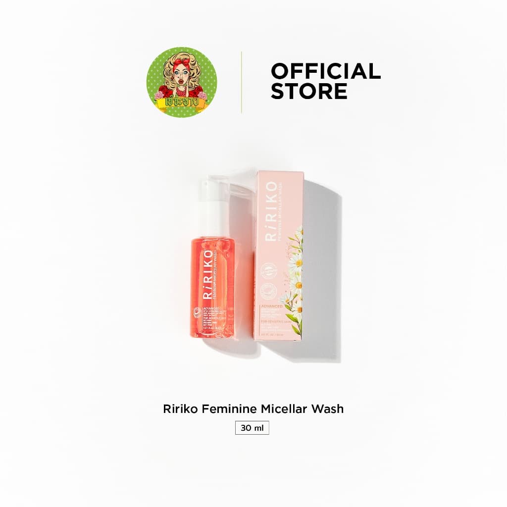 Ririko Faminine Wash - 30 ML ผลิตภัณฑ์ทำความสะอาดจุดซ่อนเร้นผู้หญิง ที่ล้างน้องสาว รูปที่ 1