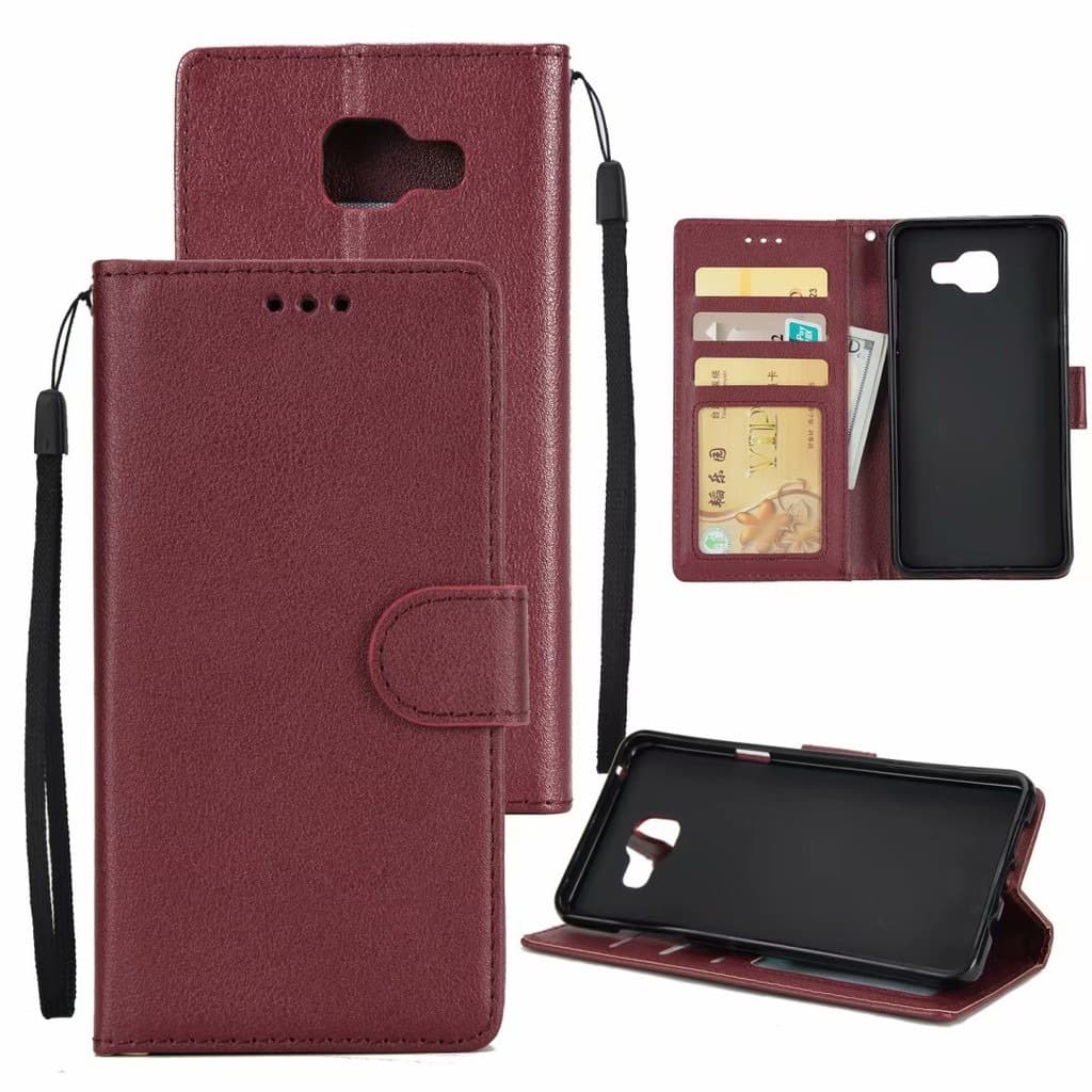 เคสฝาพับ ล็อค สําหรับ OPPO A6 A6X A5Pro A3X A3Pro A60 A38 A18 A58 A16 A16K A15 A15S A95 A54 A5X A74 A17 A57 A15 แม่เหล็ก รูปที่ 5
