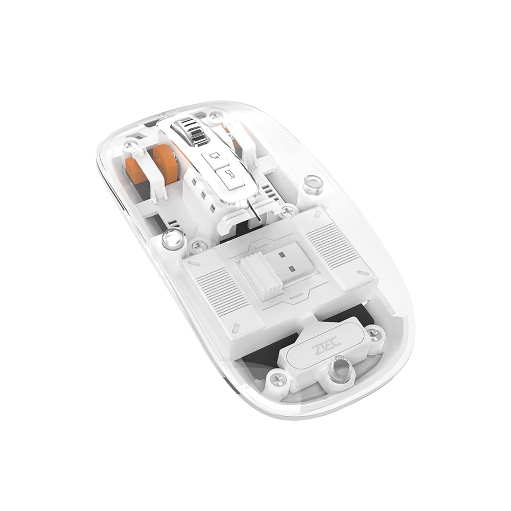 ZTEC ZMO1316 เมาส์ เมาส์ไร้สาย เมาส์บลูทูธ Bluetooth 2.4G mouse wireless ปรับ DPI 800-1600 แม่นยำสูง - 12M รูปที่ 2