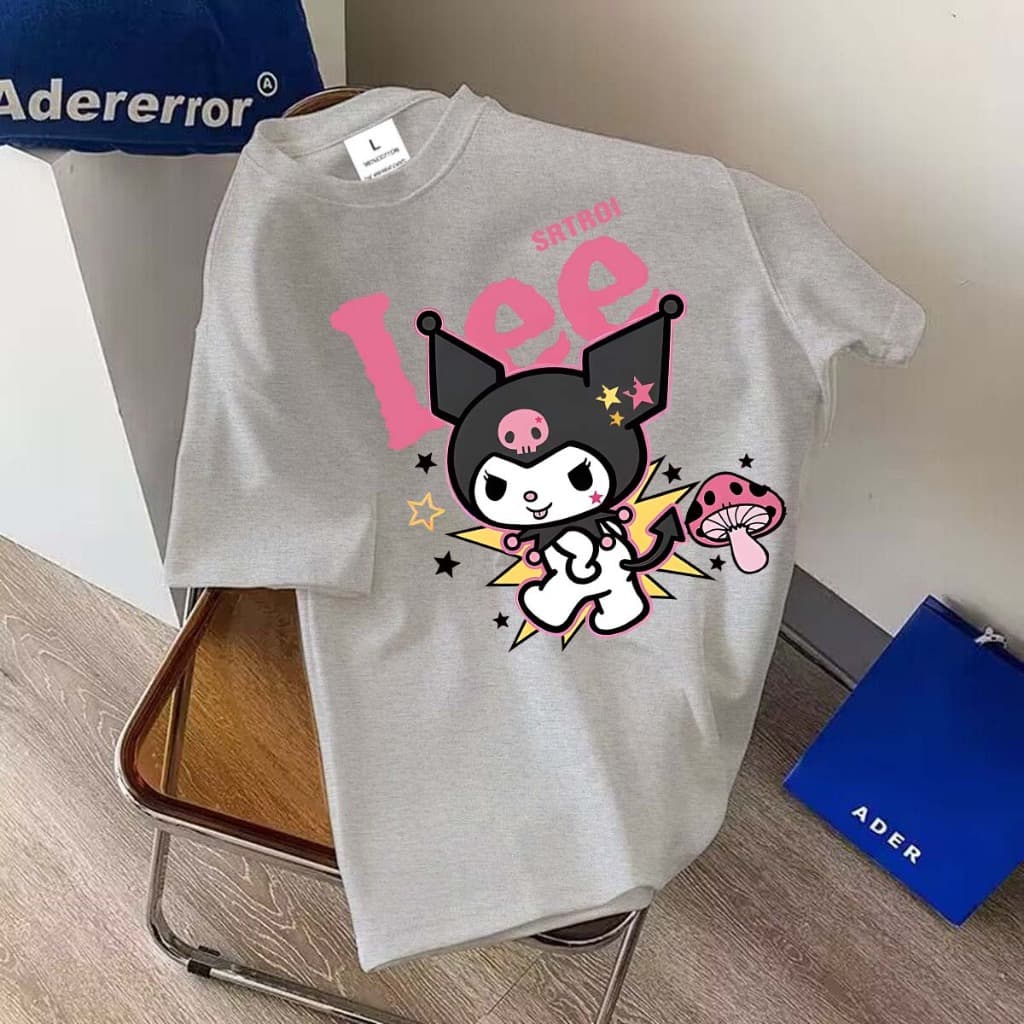 .BK-1346-SHORT เสื้อยืดแขนสั้น ผ้านิ่มๆนุ่มใส่สบาย ใส่ได้ทั้ง ญ/ช ลายมาใหม่เยอะมาก รูปที่ 4