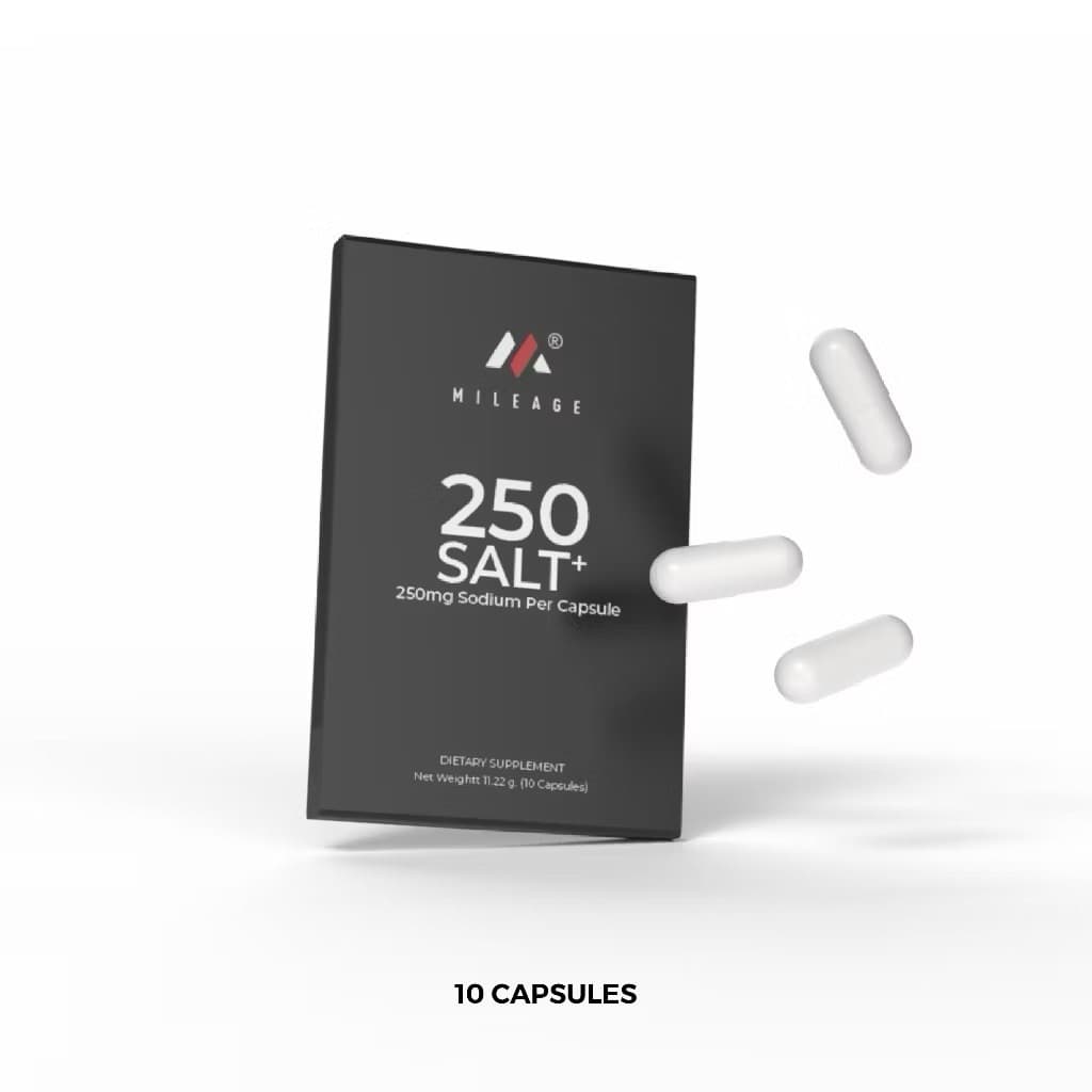 250SALT+ Mileage Ultra electrolyte capsules เกลือแร่แคปซูล สำหรับเล่นกีฬา รูปที่ 4