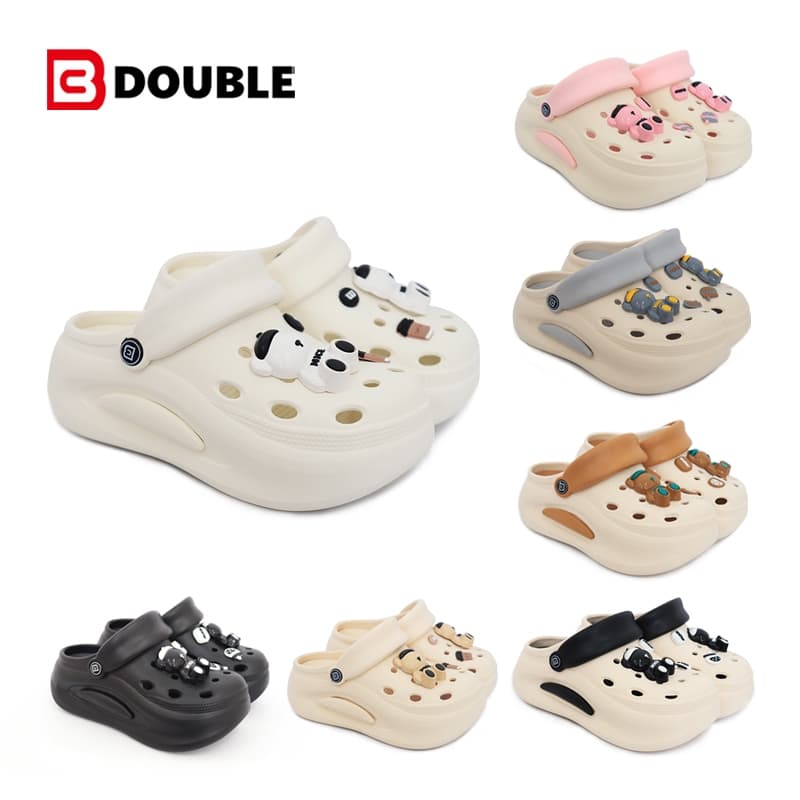 BB DOUBLE 2026 สไตล์ทันสมัยและเป็นที่นิยม หน้าร้อน ใส่ง่าย ทนทาน EVA ป้องกันลื่น นุ่มสบาย สำหรับใส่บนชายหาด BDE738-1 รูปที่ 4