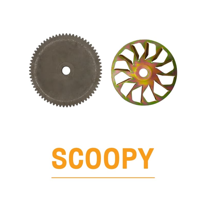 ล้อขับสายพานหน้า ตัวนอก SCOOPY-I NEW ชามใบพ้ดหน้านอก ​ รูปที่ 6