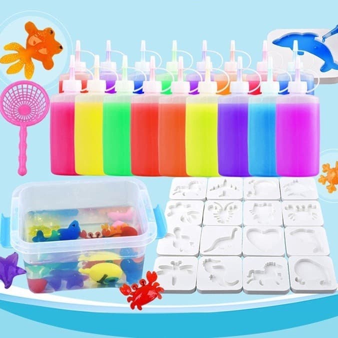 JoyToys ของเล่นเด็ก เยลลี่น้ำ DIY Magiccal WaterSeapeของเล่นแนววิทยาศาสตร์ เสริมพัฒนาการ จินตนาการให้ลูก ของเล่นเด็ก รูปที่ 4
